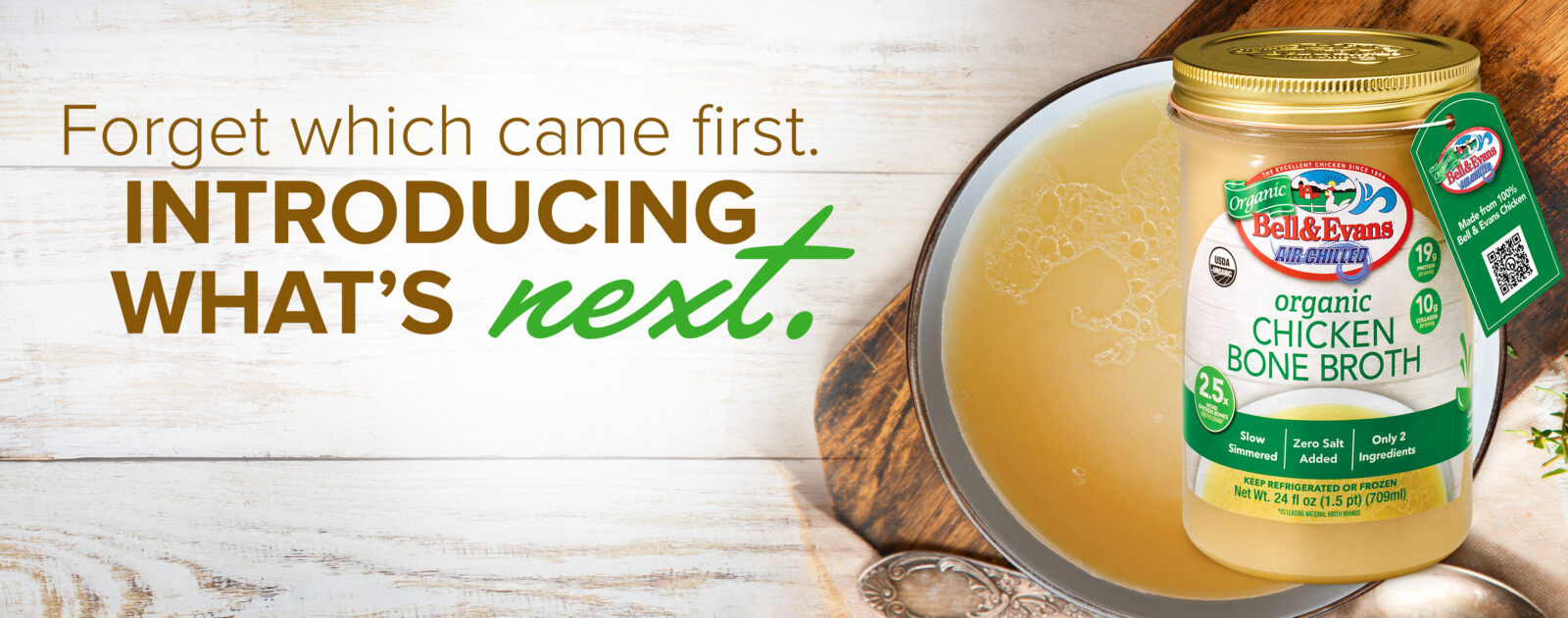Bell & Evans Organic Chicken Bone Broth