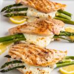Asparagus-Stuffed Grilled Chicken Breast