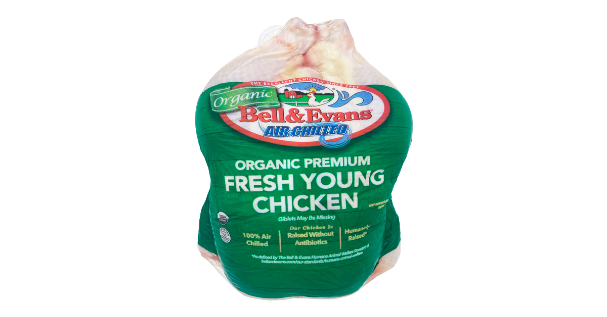 Whole Organic Chicken - Bell & Evans