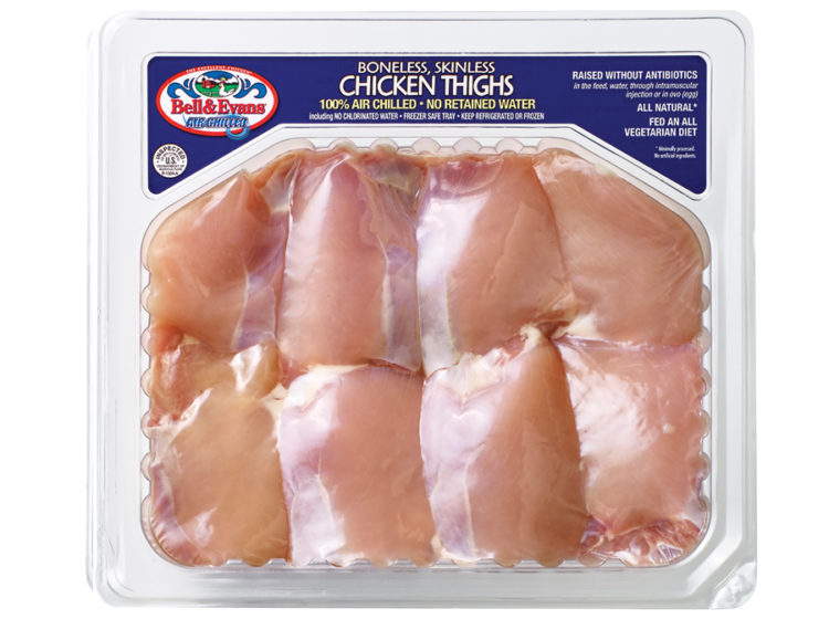 Bell & Evans Boneless Skinless Chicken Thighs