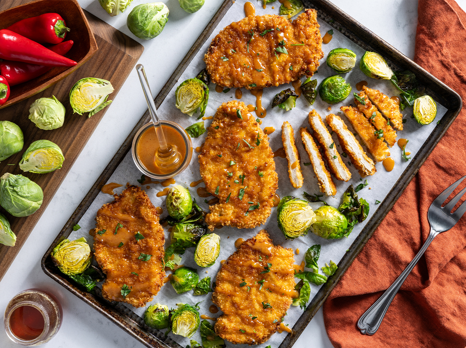 Baked Hot Honey Chicken Recipe