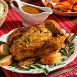 Beer-Brined Chicken with Apple Cider Gravy