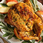 Beer-Brined Chicken with Apple Cider Gravy