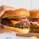 Grilled Black Bean and Chicken Burger