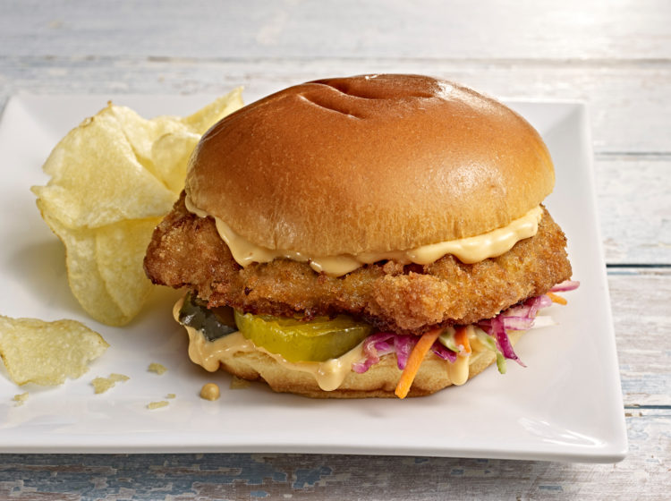 Breaded Chicken Thigh Sandwich