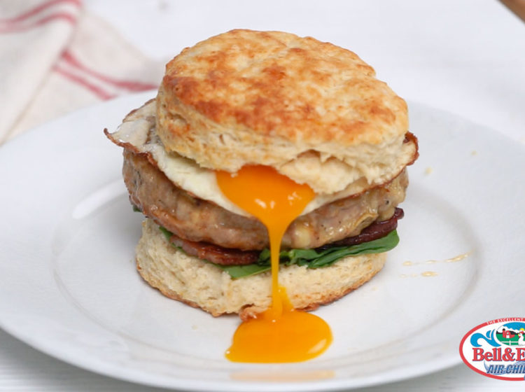 Apple Gouda Breakfast Sandwich
