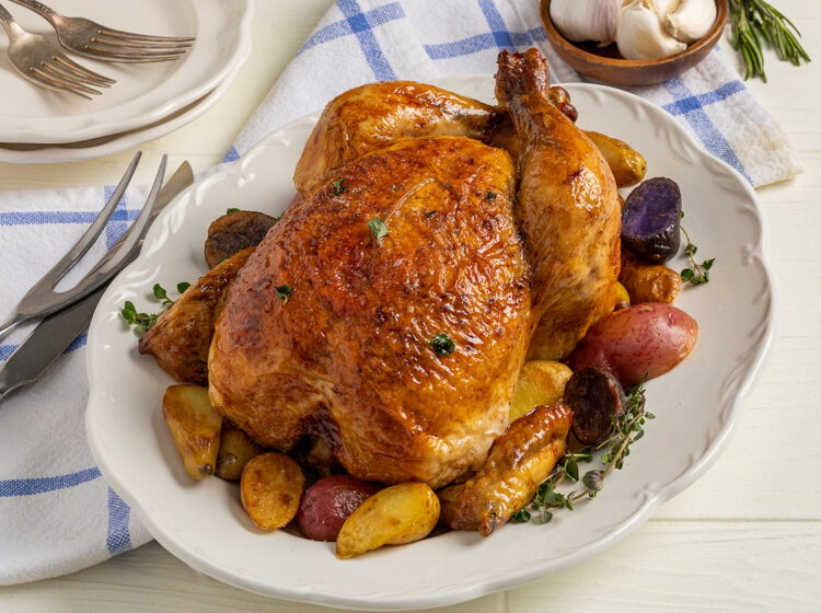 Buttermilk-Brined Roasted Chicken