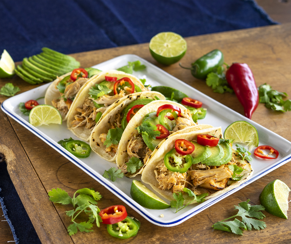 Slow Cooker Chicken Carnitas - Bell & Evans