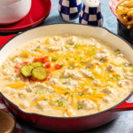 One-Pot Chicken Cheeseburger Stew