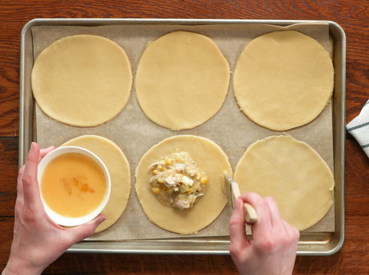 Pennsylvania Dutch Chicken Corn Handpies