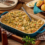Creamy Chicken, Corn and Noodle Casserole
