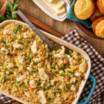 Creamy Chicken, Corn and Noodle Casserole