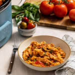 Slow-Cooker Chicken Diavolo with Orzo