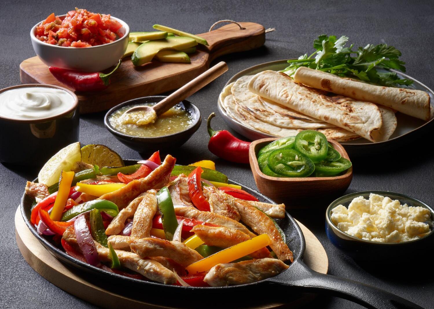 Easy Chicken Fajitas