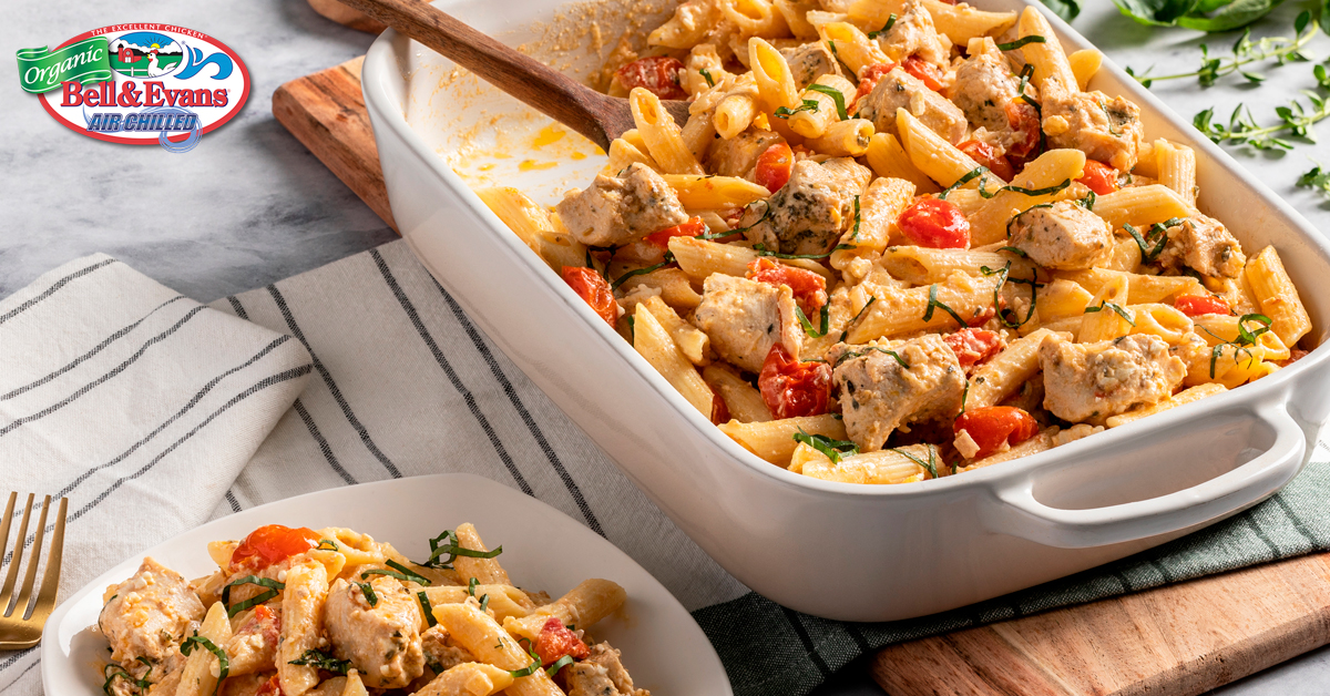  Baked Feta Chicken Pasta - Bell & Evans-image