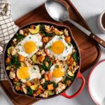 Chicken, Kale and Sweet Potato Hash
