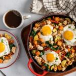 Chicken, Kale and Sweet Potato Hash