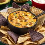 Slow Cooker Chicken Nacho Dip