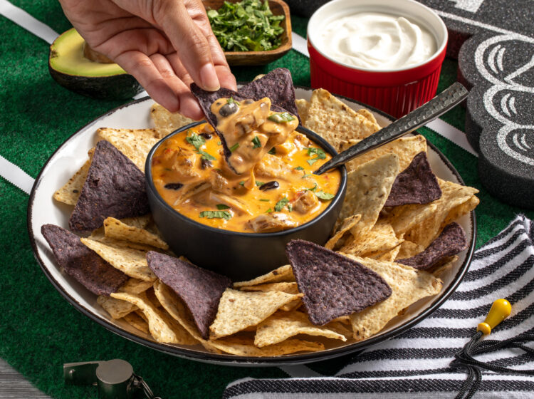 Slow Cooker Chicken Nacho Dip