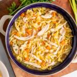 Pennsylvania Dutch Chicken Noodle Soup
