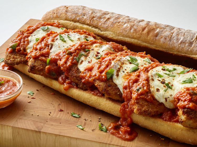 Chicken Parmesan Party Sandwich