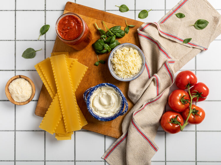 Lazy Chicken Lasagna