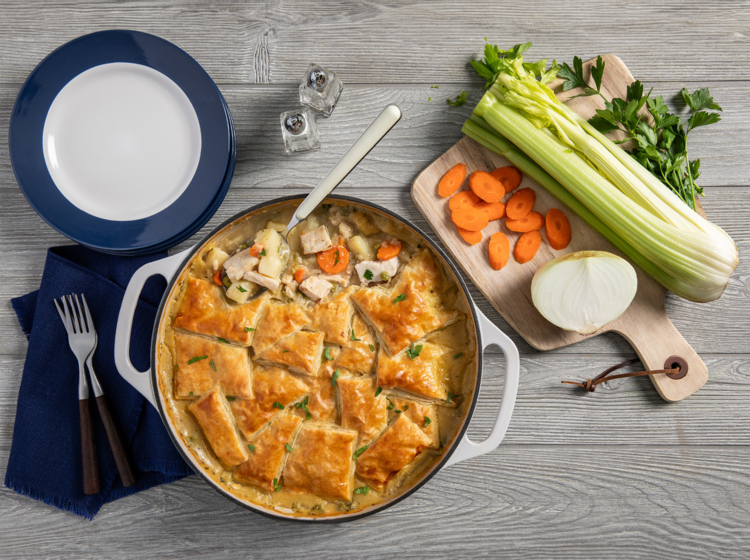 Chicken Pot Pie Casserole