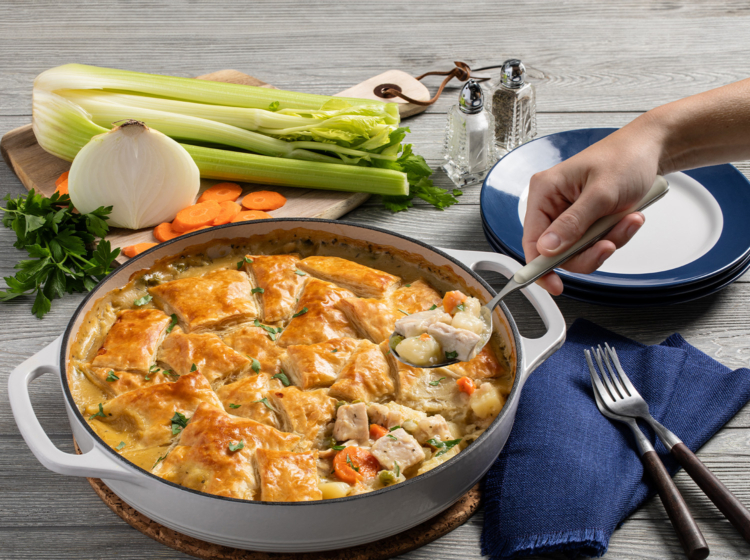 Chicken Pot Pie Casserole