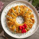 Chicken Pot Pie Crescent Wreath
