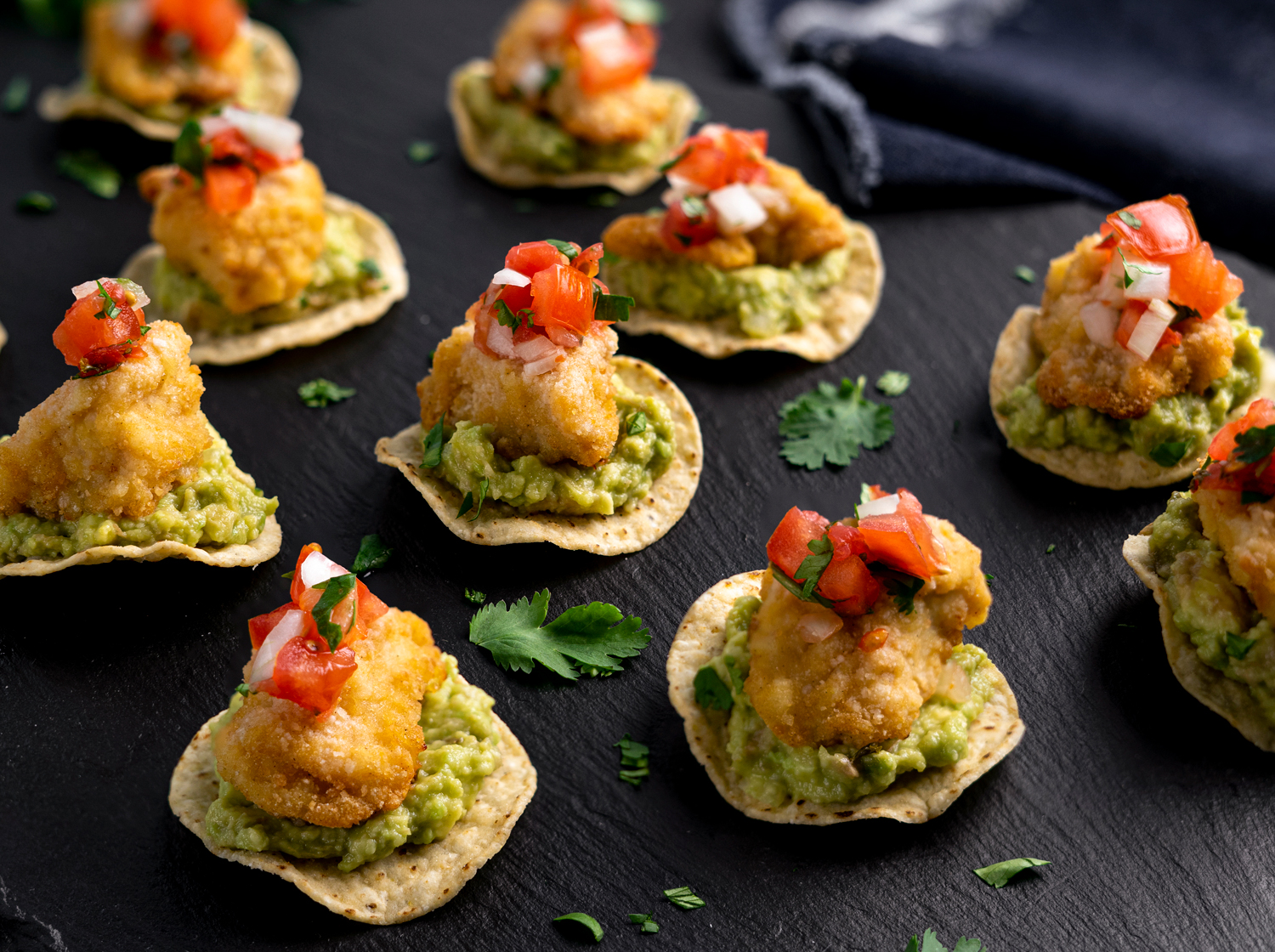 Chicken Nugget Tostadas