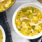 Pennsylvania Dutch Chicken Corn Rivel Soup