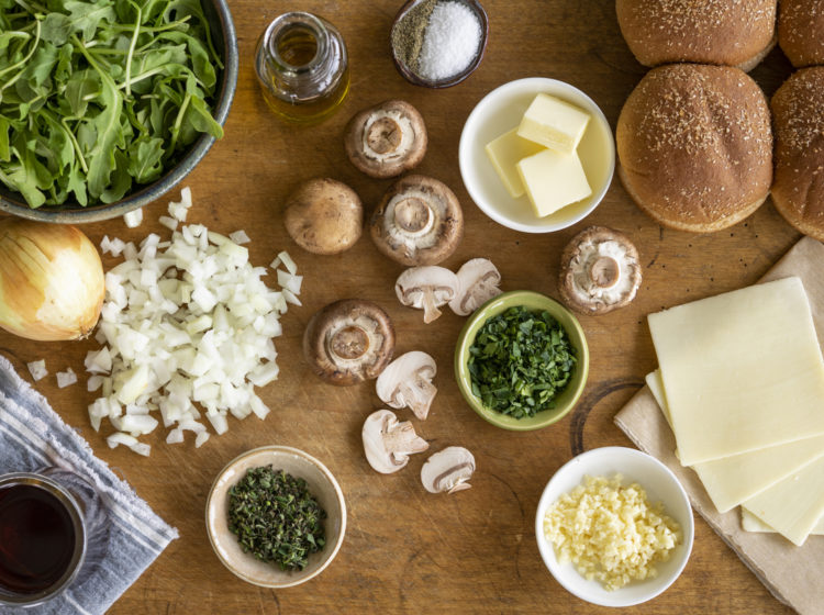 Chicken Marsala Burger