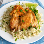 Cilantro Lime Chicken Thighs