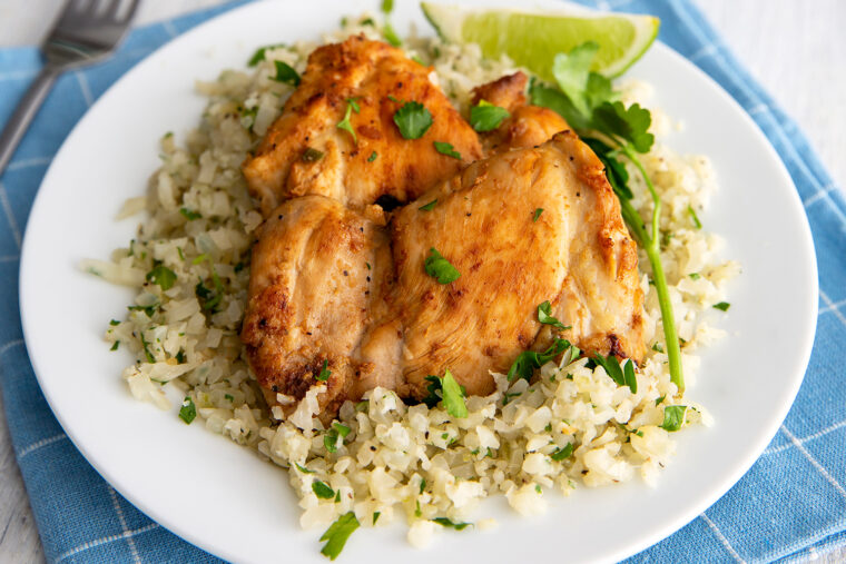 Cilantro Lime Chicken Thighs