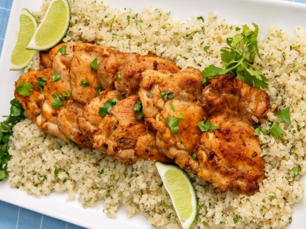 Cilantro Lime Chicken Thighs
