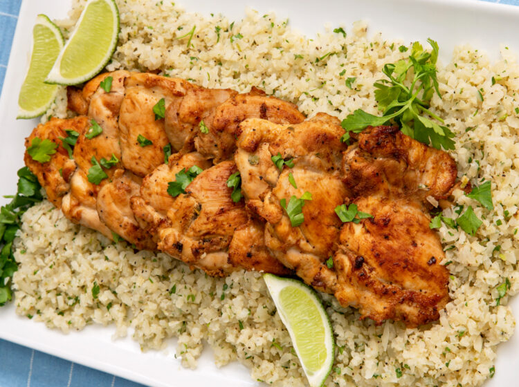 Cilantro Lime Chicken Thighs