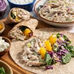 Cottage Cheese Chicken Salad & Citrus Wrap
