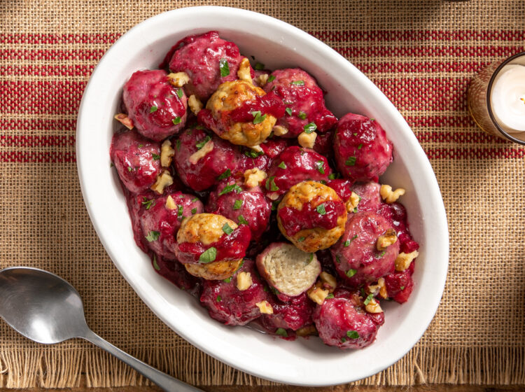 Cranberry Glazed Meatballs