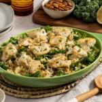 Lemon-Pepper Chicken & Crispy Brown Rice Salad