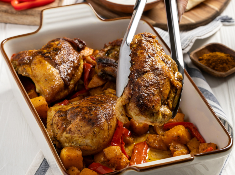 Curry Chicken with Butternut Squash