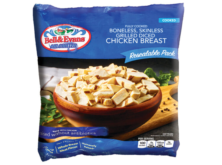 Fully Cooked Boneless Skinless Grilled Diced Breast