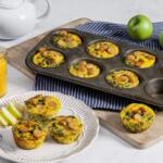 Cheddar and Apple Sausage Egg Muffins
