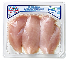 Thin Sliced Boneless, Skinless Breasts - Bell & Evans