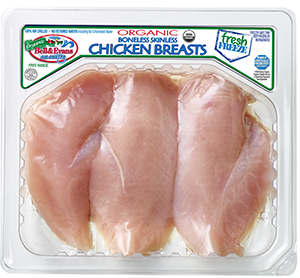 Organic Boneless Skinless Chicken Breasts Fresh Freeze