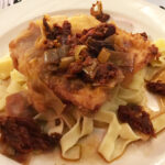 Prosecco-Braised Chicken with Sundried Tomatoes and Leeks