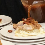 Prosecco-Braised Chicken with Sundried Tomatoes and Leeks