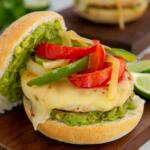 Gluten-Free Chicken Fajita Burgers