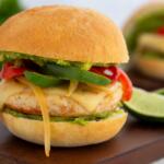 Gluten-Free Chicken Fajita Burgers