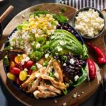 Chicken Fajita Rice Bowl