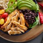 Chicken Fajita Rice Bowl